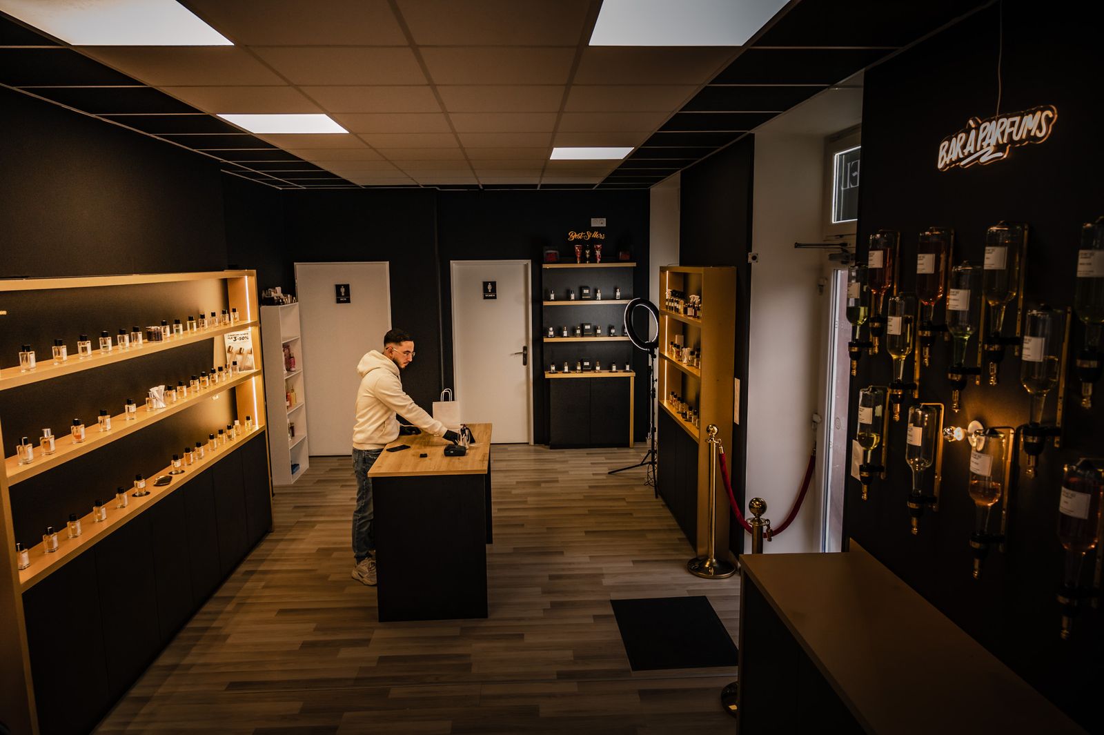 La boutique Essen'ciel, vue d'ensemble